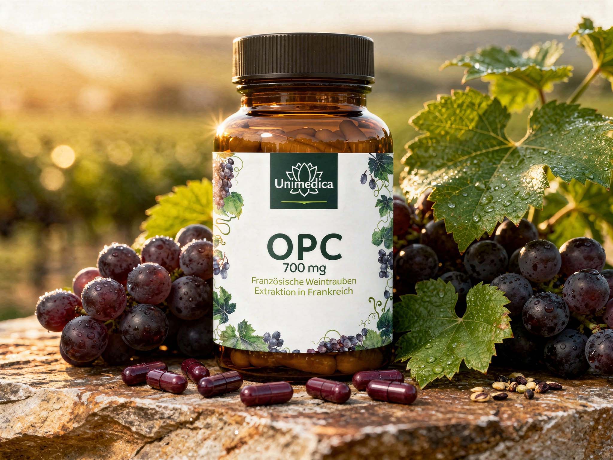 OPC - 280 mg pro Tagesdosis (2 Kapseln) - 60 Kapseln - von Unimedica - Topangebot